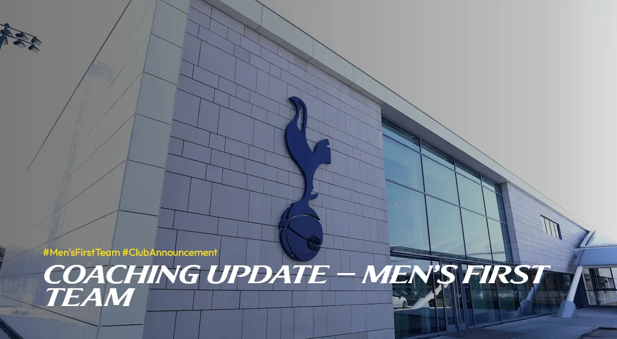 开云体育APP下载-热刺官方：德泽尔比仅带2名亲信助教，剩余仍为热刺留任班底